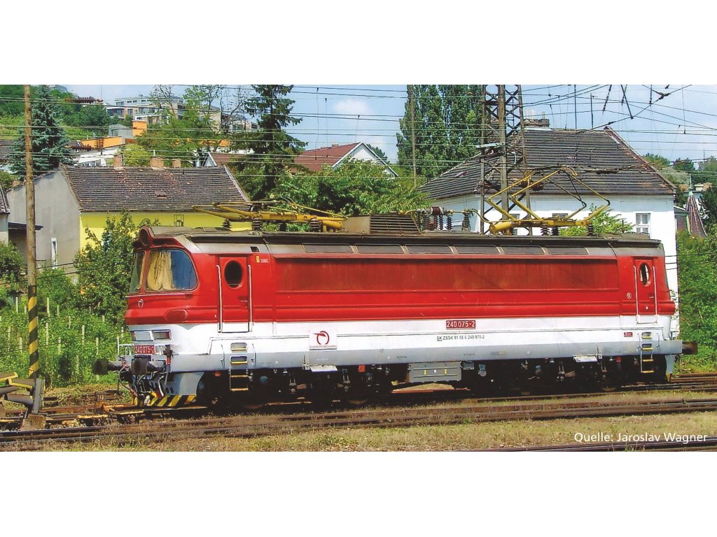 H0 - Elektrická lokomotiva BR 240 ZSR / DCC zvuk - PIKO 51388