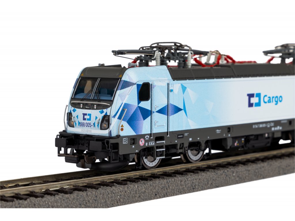 H0 - Elektrická lokomotiva BR 388 CD Cargo / DCC zvuk - PIKO 51598