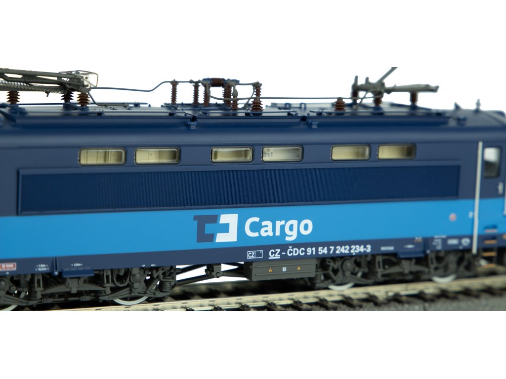 H0 - Elektrická lokomotiva Rh 242 - ČD Cargo / DCC zvuk - PIKO 97405