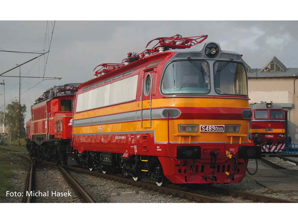 H0 - Elektrická lokomotiva Rh 5489.0 - ČSD III / DCC zvuk - PIKO 51993