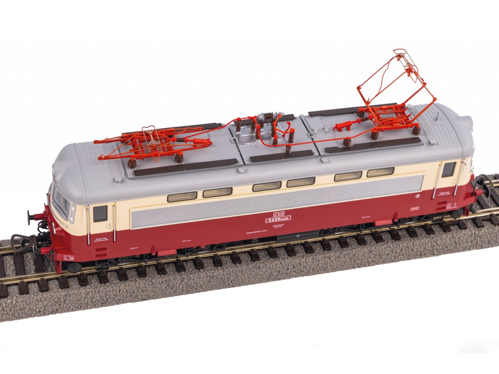 H0 - Elektrická lokomotiva S499.02 / Plecháč ČSD / DCC zvuk - PIKO 97402