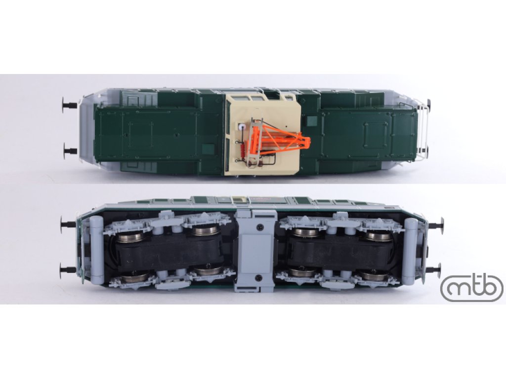 mtb E458 1021 - Elektrická lokomotiva typ E458.1021 Žehlička ČSD ...