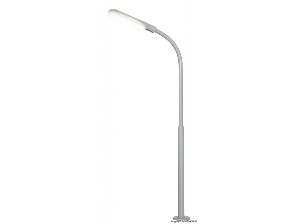 H0 - Lampa pouliční LED bílá - Viessmann 6090