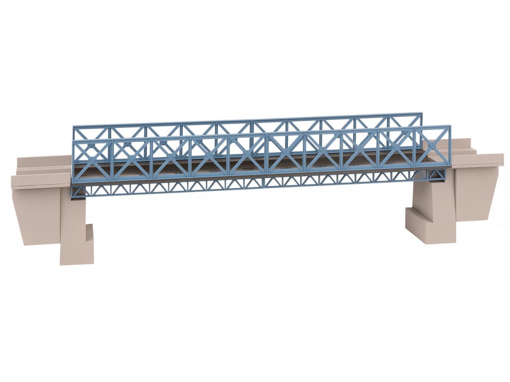 H0 - Ocelový most přímý - Faller 120502