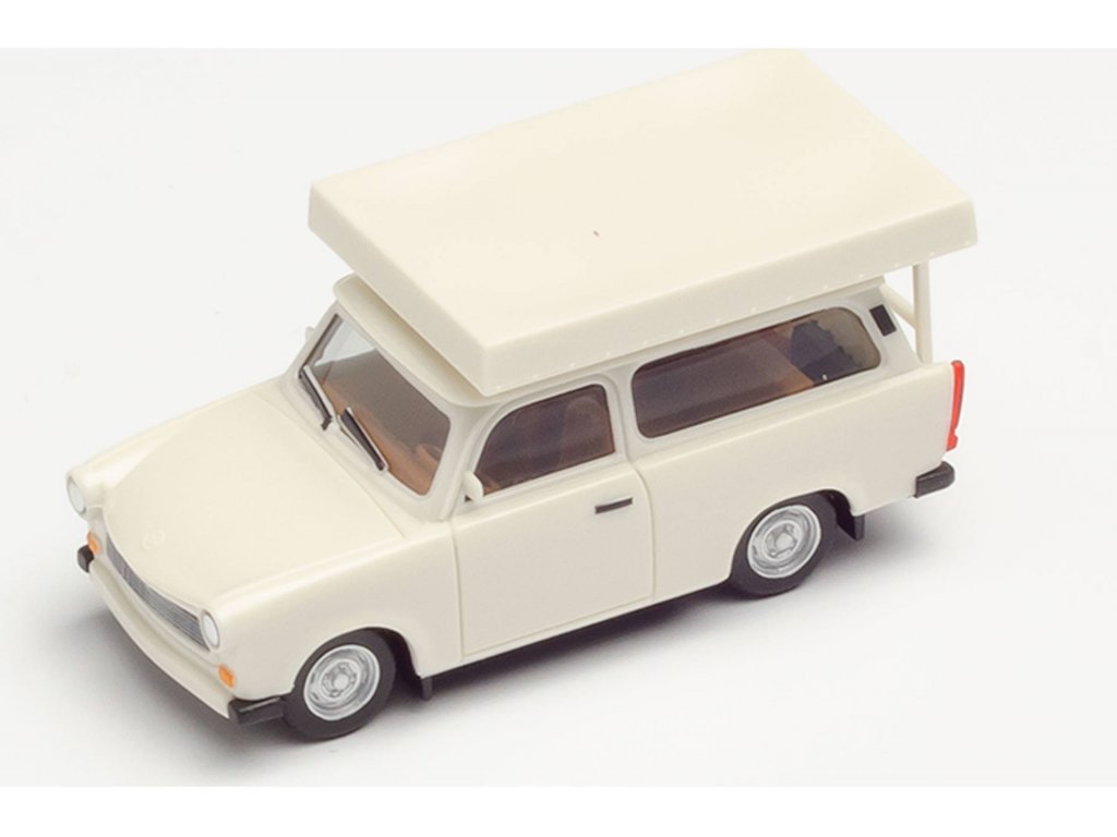 H0 - Osobní automobil Trabant 601 se střešním stanem - Herpa 024181-002