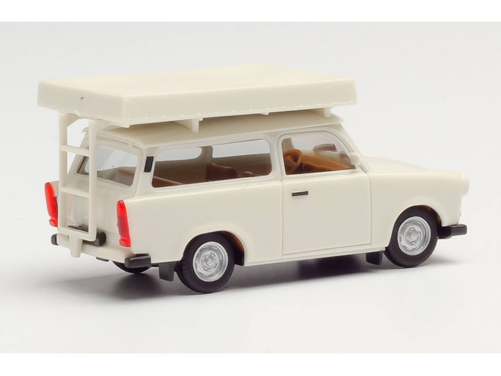 H0 - Osobní automobil Trabant 601 se střešním stanem - Herpa 024181-002