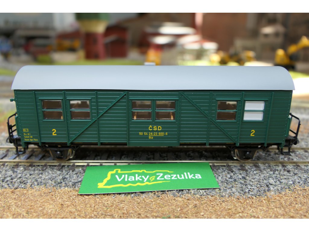 H0 - Osobní vůz provizorní typ Biz / ČSD - Roco 6200089