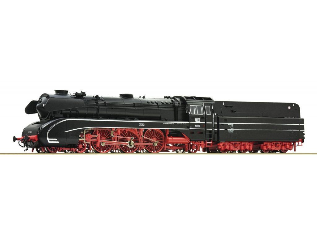 H0 - Parní lokomotiva 10 002 DB / DCC zvuk a kouř - Roco 70191