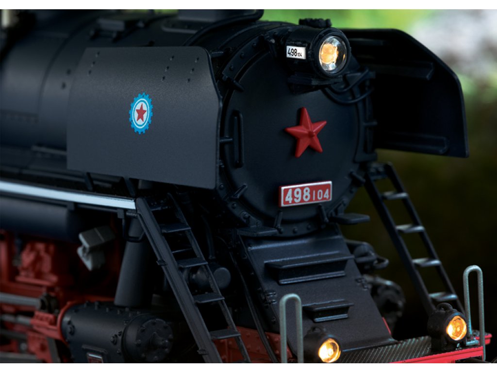 H0 - Parní lokomotiva 498.104 Albatros ČSD - DCC se zvukem - Trix 25498