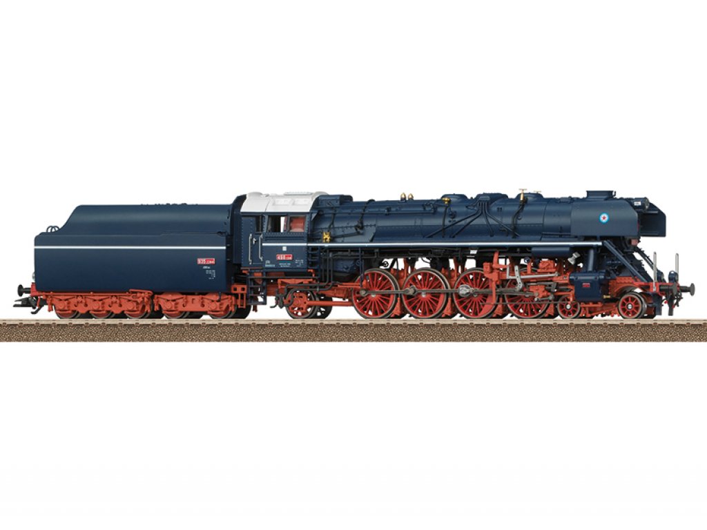 H0 - Parní lokomotiva 498.104 Albatros ČSD - DCC se zvukem - Trix 25498