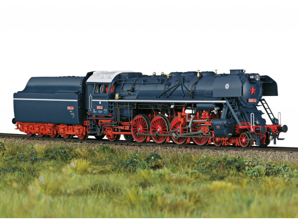 H0 - Parní lokomotiva 498.104 Albatros ČSD - DCC se zvukem - Trix 25498