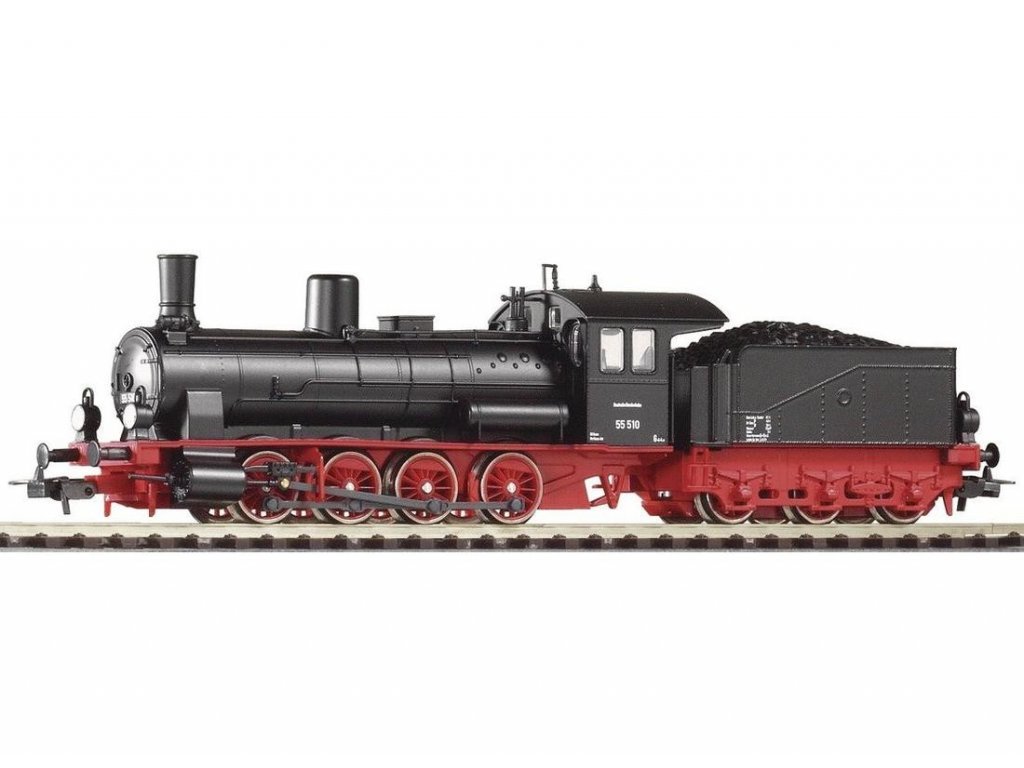 H0 - Parní lokomotiva BR 55 (G7.1) DB - PIKO 57550
