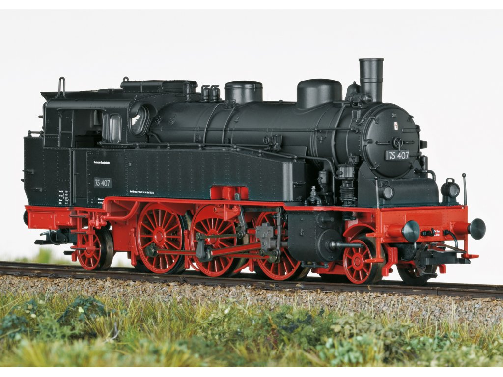 H0 - Parní lokomotiva BR 75.4 DB - DCC zvuk - Trix 22794