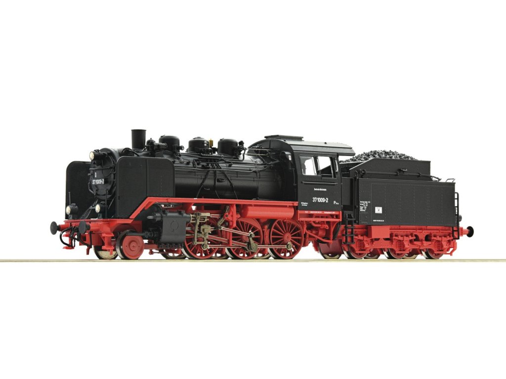 H0 - Parní lokomotiva DR 37 - DCC se zvukem - Roco 71212