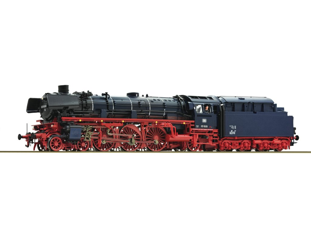 H0 - Parní lokomotiva řady 03 1050 DB / DCC zvuk - Roco 70031