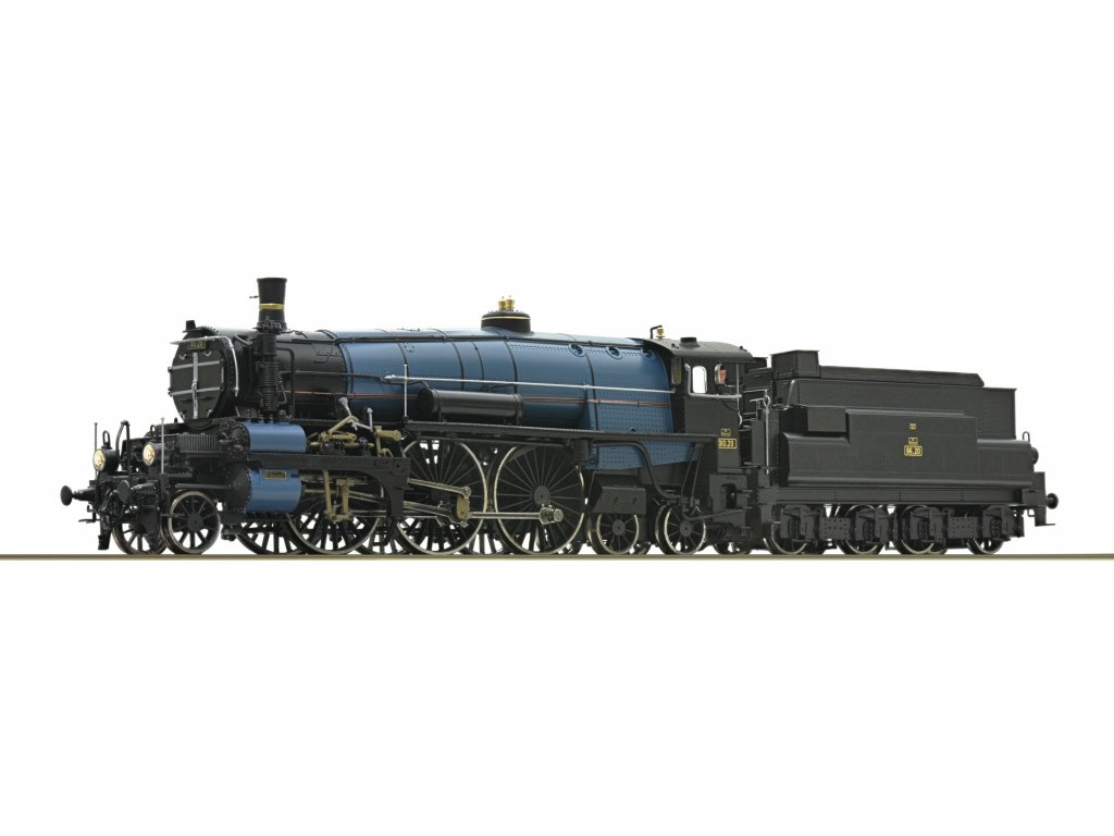 H0 - Parní lokomotiva řady 310.20 Hrboun BBÖ / DCC zvuk - Roco 70331