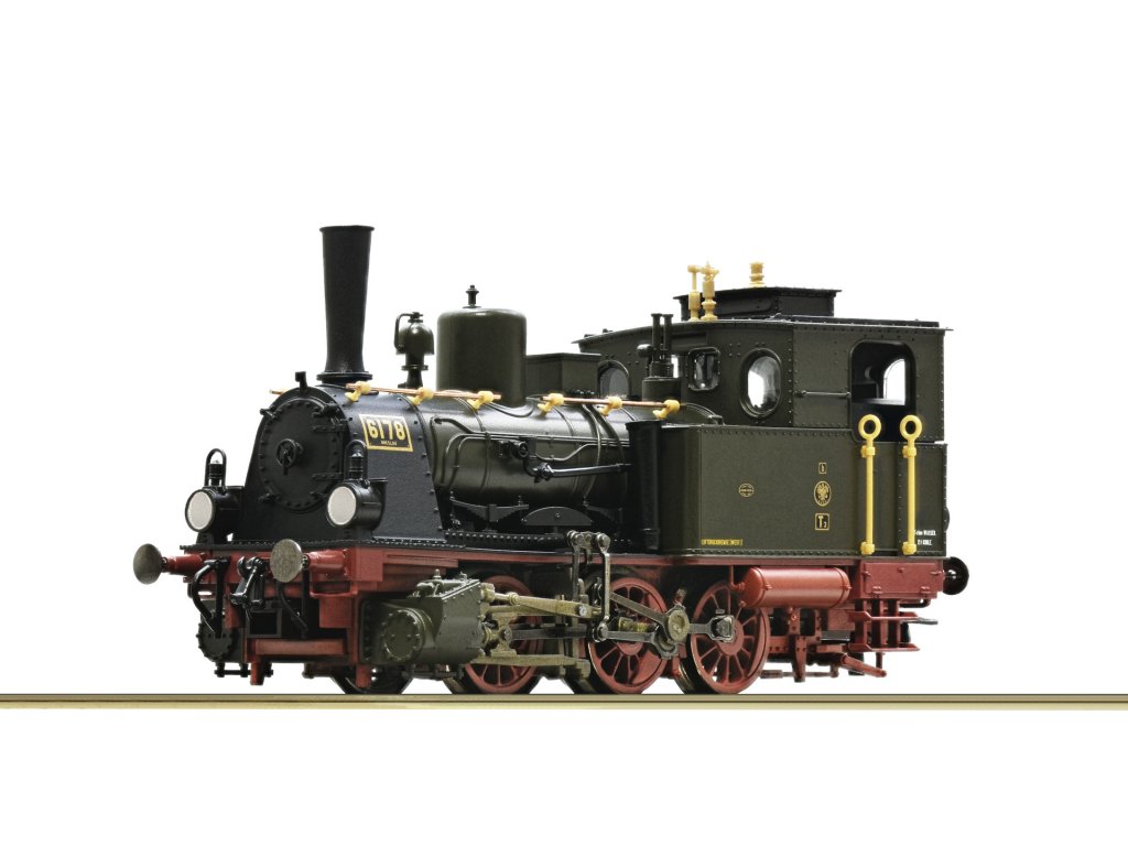 H0 - Parní lokomotiva řady T3 / DCC zvuk - Roco 70036