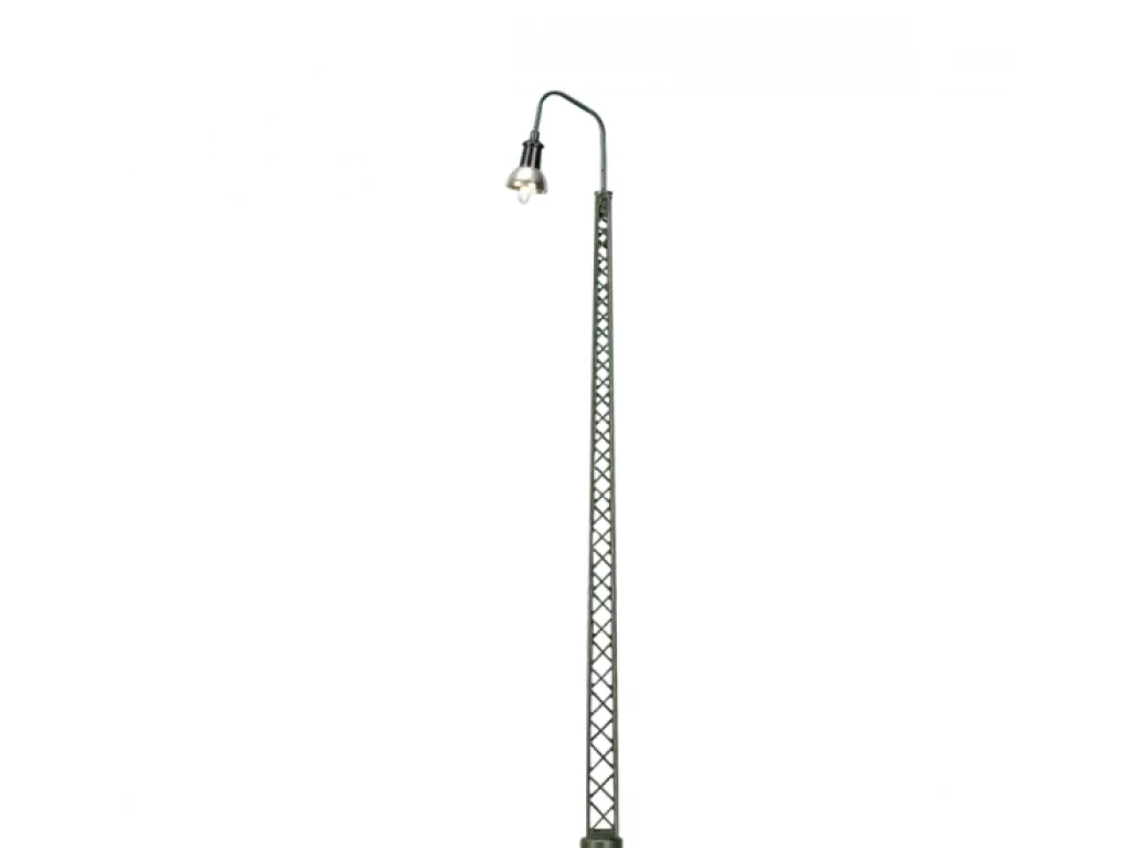 H0 - Příhradové stožárové světlo / zásuvná základna s LED - Brawa 84035