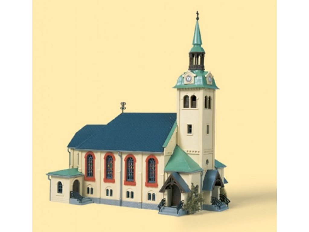 H0/TT - Kostel Börnichen - Auhagen 12229