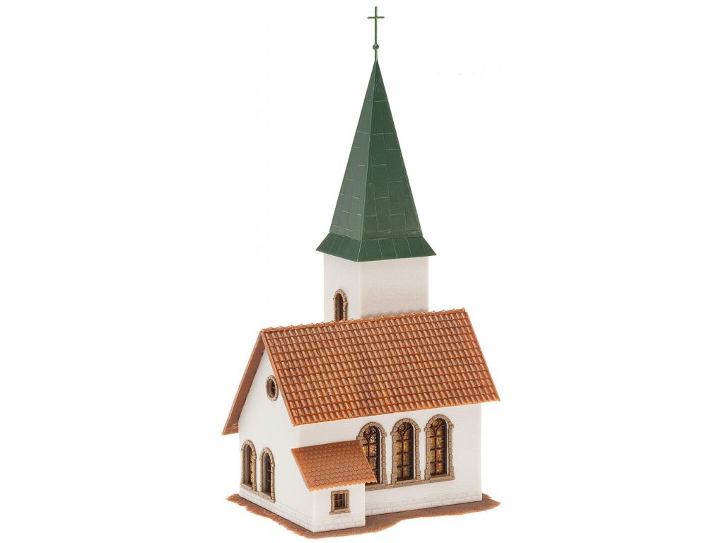 H0 - Vesnický kostel - Faller 130240