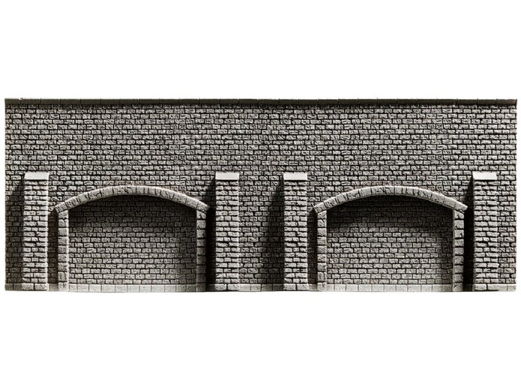 H0 - Zeď kamenné kvádry - Noch 58058