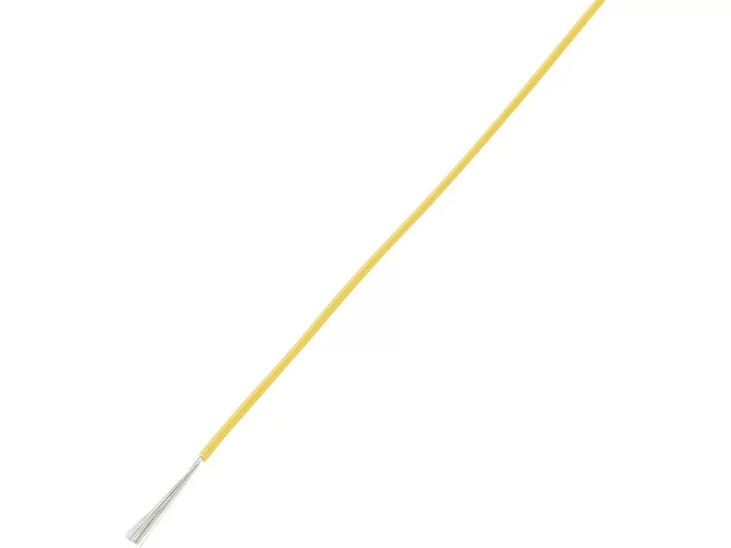 Lanko/ licna LiY 1 x 0.22 mm² žlutá 10 m - 1565158