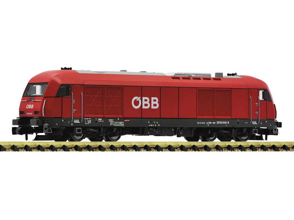 N - Dieselová lokomotiva 2016 043-9, ÖBB / DCC se zvukem - 7370012 Fleischmann