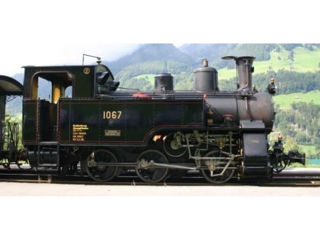 Ozubnicová parní lokomotiva Ballenberg - Massoth 8210047