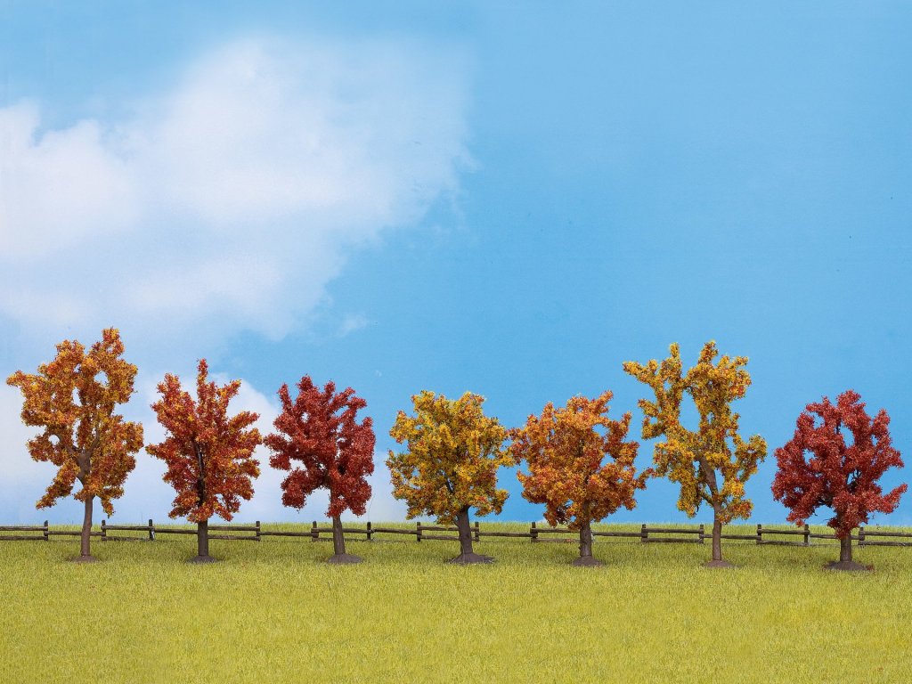 Set listnatých stromů podzim - Noch 25070