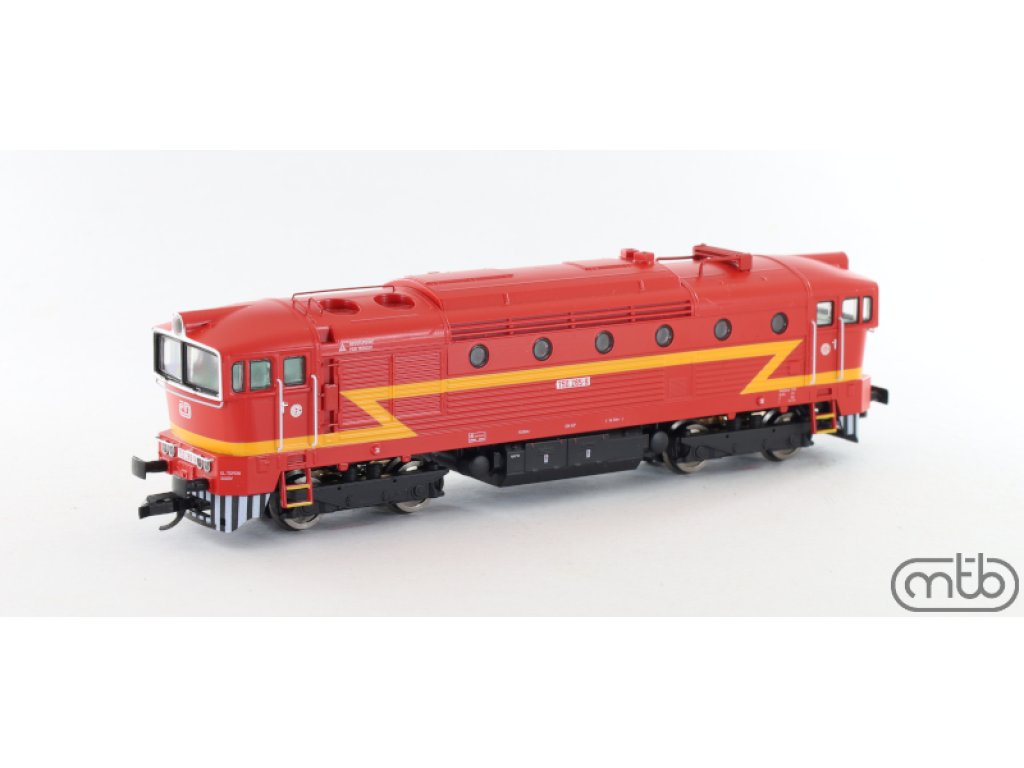 TT - Dieselová lokomotiva 750 285 ČD, epocha VI / Brejlovec - mtb 750-285