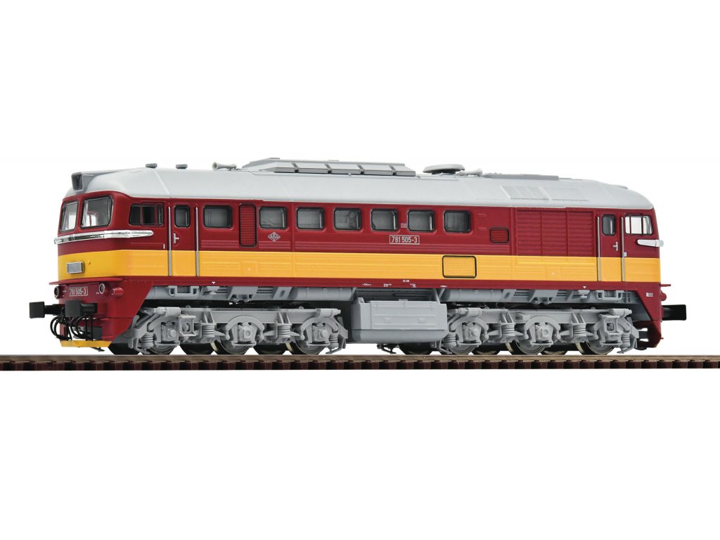 TT - Dieselová lokomotiva řady T 679.1 ČSD / DCC zvuk - Roco 7390002