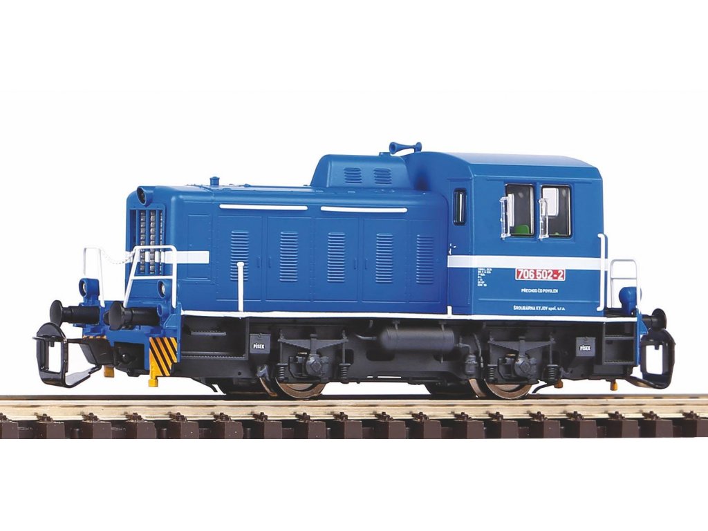 TT - Dieselová lokomotiva TGK2 - T203 Kaluga CZ - PIKO 47523