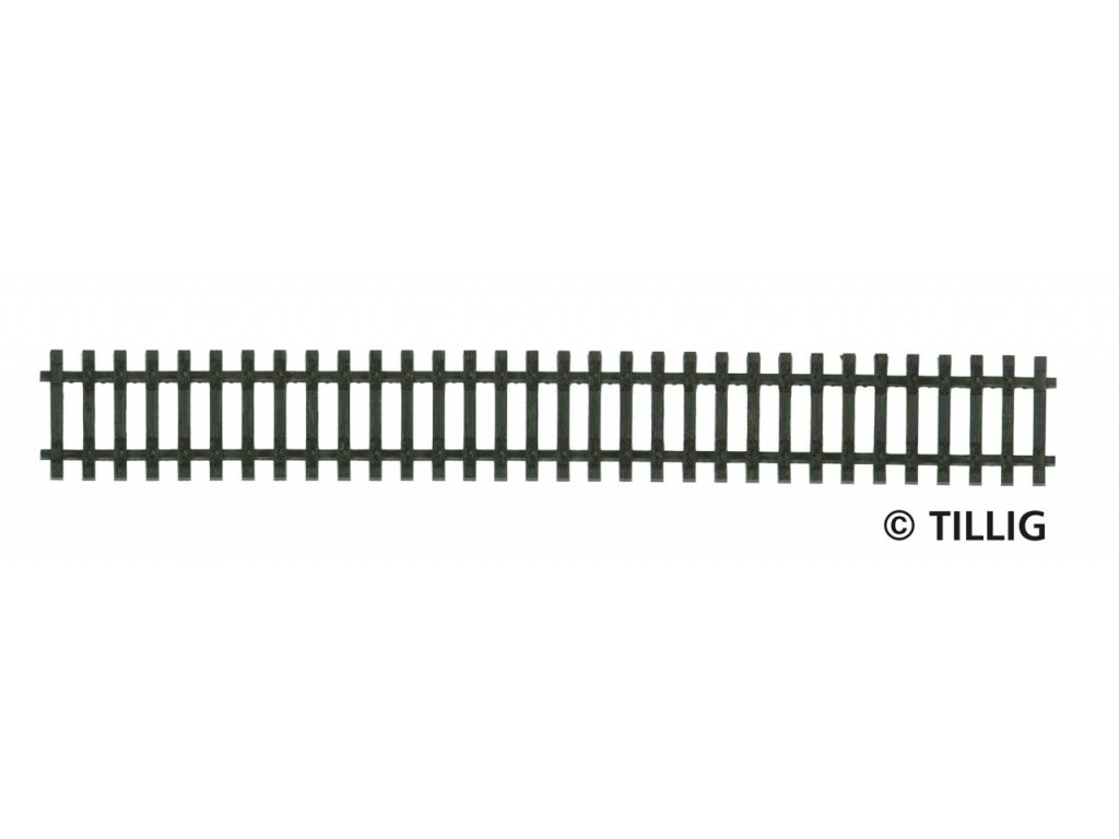 TT - Dřevěné pražce rovné 166 mm - Tillig 83001