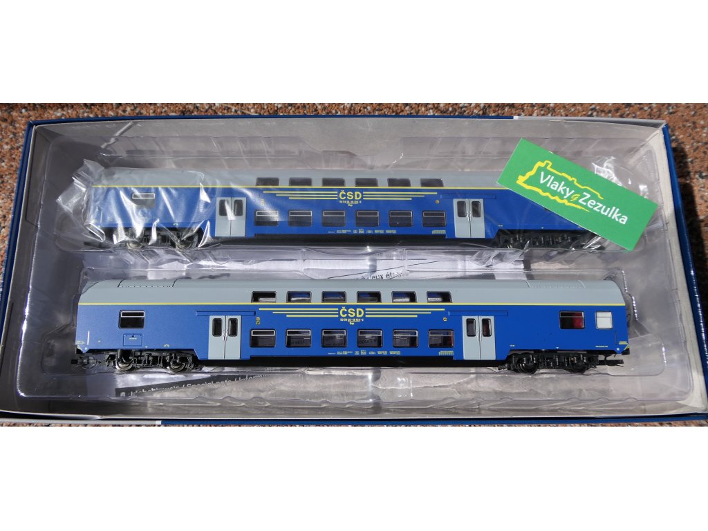 TT - Dvoupatrový vůz typ Bap / ČSD - Roco 6280027