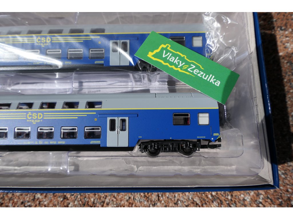 TT - Dvoupatrový vůz typ Bap / ČSD - Roco 6280027