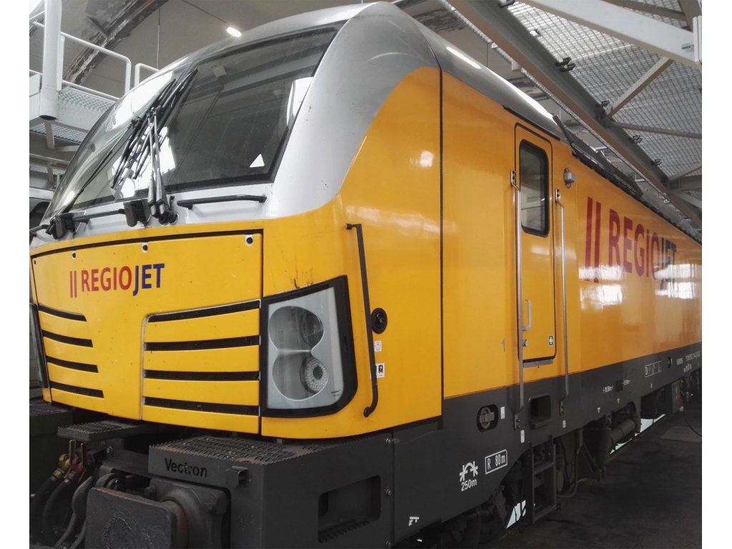 TT - Elektrická lokomotiva 193 Vectron - RegioJet - Tillig 04821