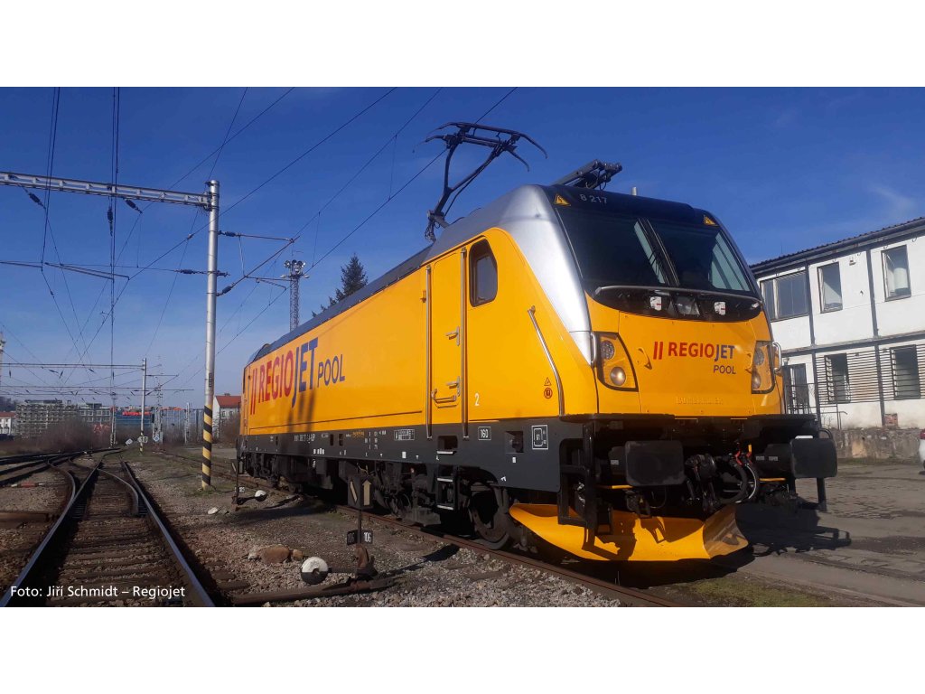 TT - Elektrická lokomotiva BR 388 Regiojet / DCC zvuk - PIKO 47805