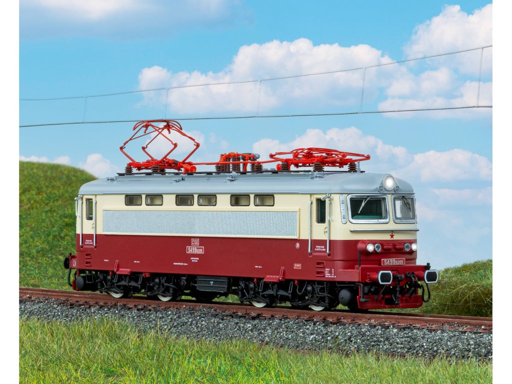 TT - Elektrická lokomotiva BR S499.02 ČSD Plechač, epocha IV / DCC zvuk ...