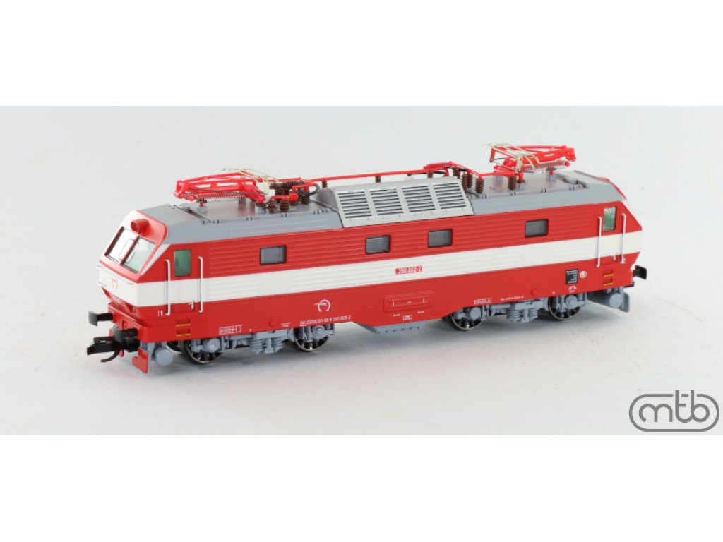 TT - Elektrická lokomotiva řady 350.002 Banán / ZZSR - mtb 350 002