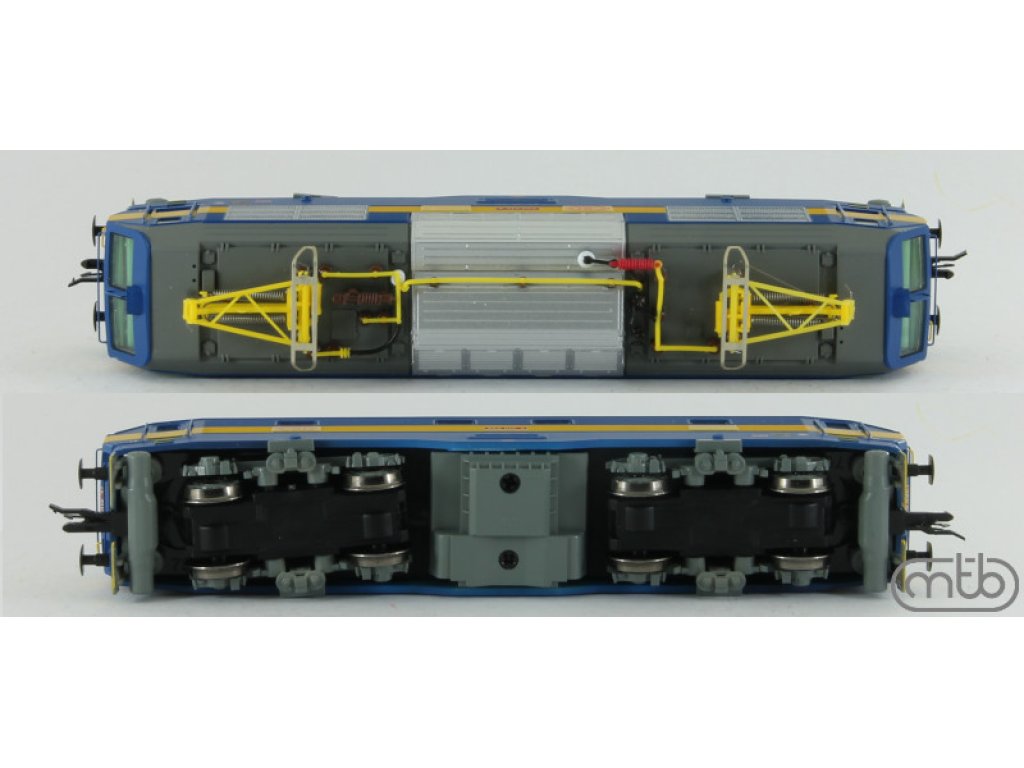 TT - Elektrická lokomotiva řady 350.016 Krysa / ČSD - mtb 350 016