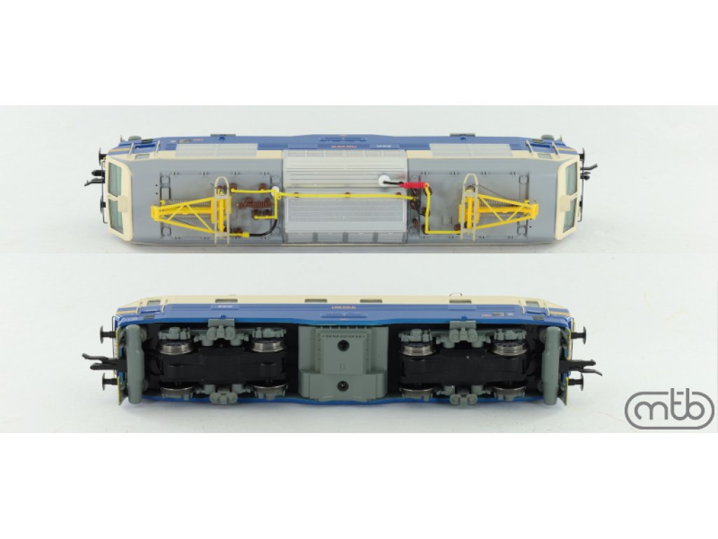 TT - Elektrická lokomotiva řady 350.018 Banán / ZSR - mtb 350 118