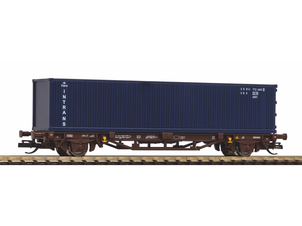 TT - Kontejnerový vůz 1x40 / Intrans ČD - PIKO 47728