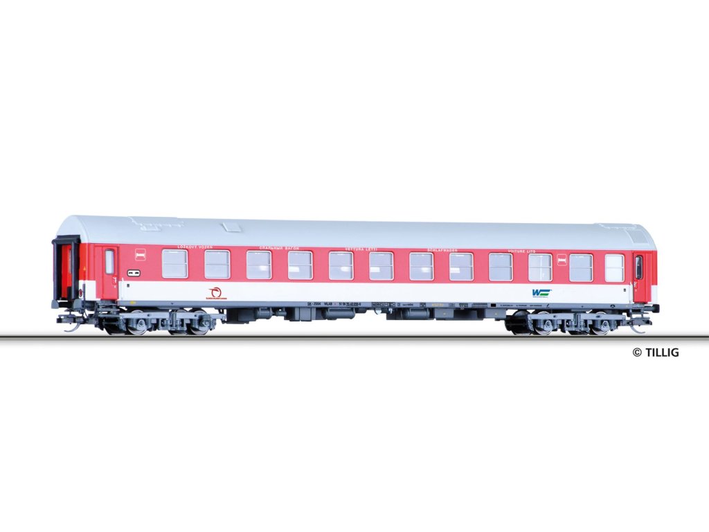 TT - Lůžkový vůz třídy 1/2 ZSSK -  typ Y - Tillig 16739