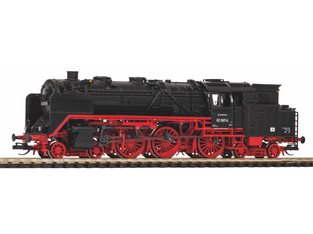 TT - Parní lokomotiva řady BR 62 1007-4 DR / DCC zvuk - PIKO 47143