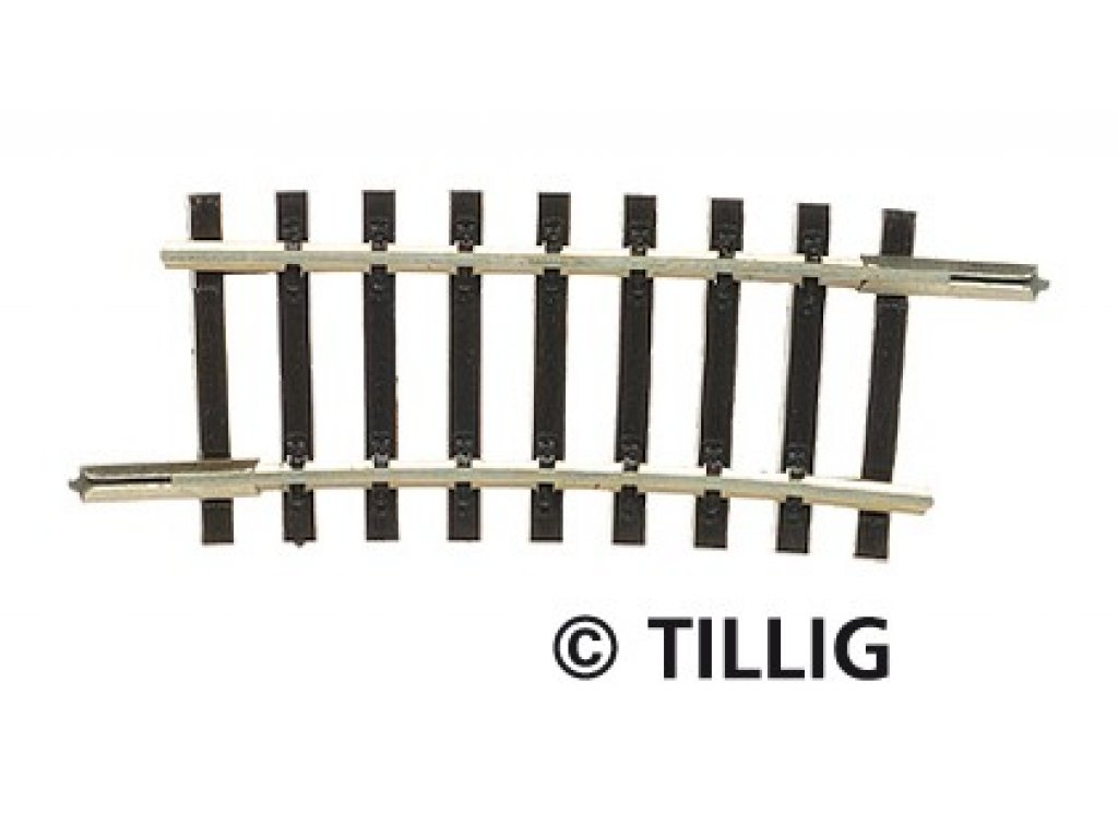 TT - R24 - oblouková kolej R 353 mm/ 7,5° - Tillig 83114