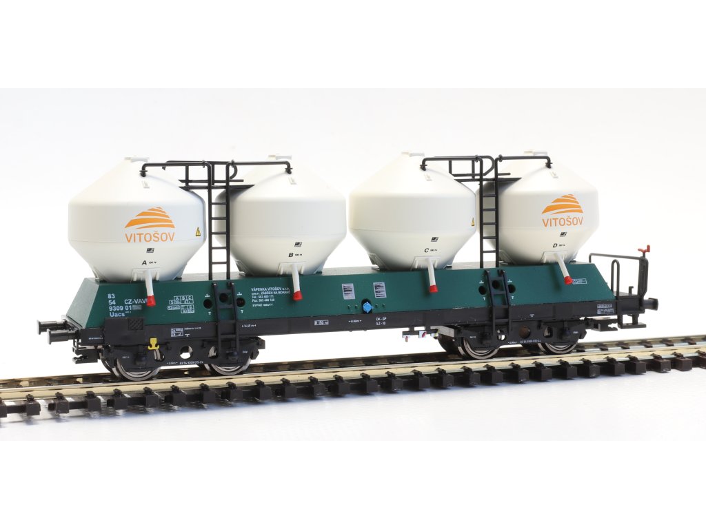 TT - Vůz na sypké hmoty Raj / Vitošov / typ Uacs - Igra model 96400005