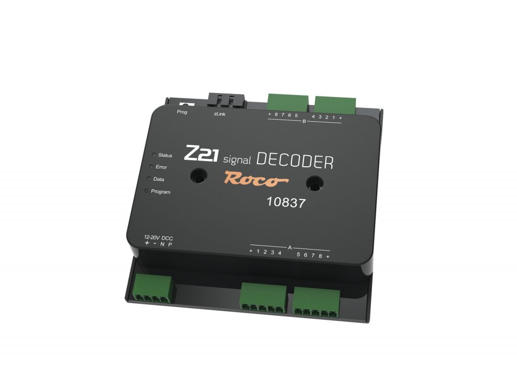 Z21 - Digitální dekodér signalizací - Roco 10837