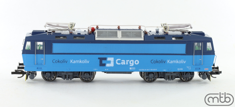 TT - Elektrická lokomotiva řady 163 023 / ČD Cargo - mtb 163023