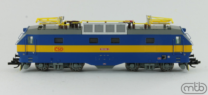 TT - Elektrická lokomotiva řady 350.016 Krysa / ČSD - mtb 350 016 | Vlaky  Zezulka