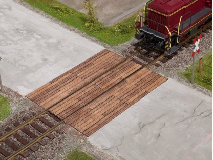 0 - Dřevěný železniční přejezd - Noch 67105